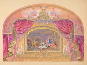 Peinture théâtrale, 1935-1942