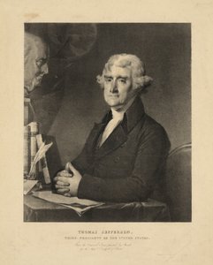 Thomas Jefferson, troisième président des États-Unis