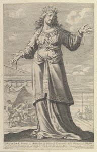 Monime, 1647. Créateurs : Gilles Rousselet, Abraham Bosse - Gilles Rousselet and Abraham Bosse