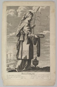 Sibylle Samienne, vers 1635 - Gilles Rousselet and Abraham Bosse