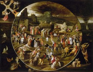 Le Chariot de foin, Allégorie de la vanité du monde