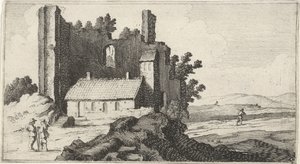 Chapelle dans une ruine (Douze paysages)