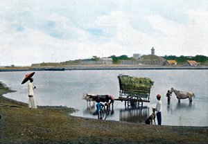 Colombo, Ceylan, vers 1890