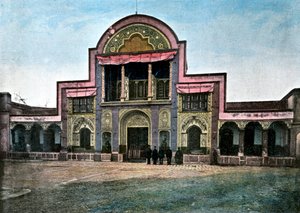 Porte du palais du Shah, Téhéran, c1890