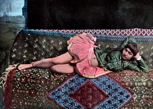 Femme persane dans un harem
