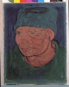 Pêcheur au bonnet vert - Gino Rossi