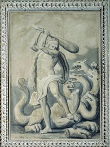 Hercule coupe les sept têtes de l