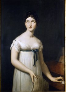 Giuditta Pasta (1797-1865). Peinture de Serangeli. Début du 19ème siècle. Museo della Scala
