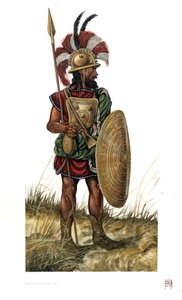 Antiquité romaine : soldat de l