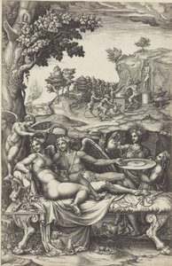 Amour et Psyché - Giorgio Ghisi
