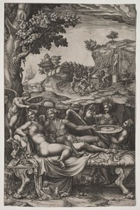 Cupidon et Psyché, 1574