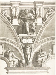 Le prophète Joël - Giorgio Ghisi