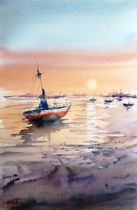 Le bateau « Golden Hour »