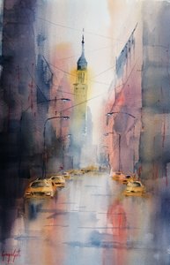 La flèche de la ville brumeuse - Giorgio Gosti