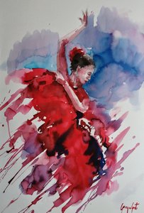 Une danseuse de flamenco passionnée