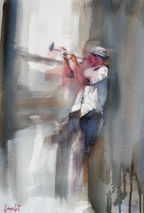Trompettiste de jazz émouvant - Giorgio Gosti
