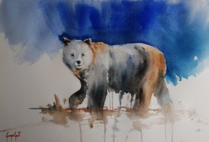 Ours bleu Spirit - Giorgio Gosti
