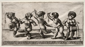 Enfants dansant au son d