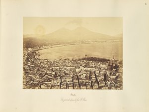 Naples. Vue generale depuis le fort St. Elme - Giorgio Sommer