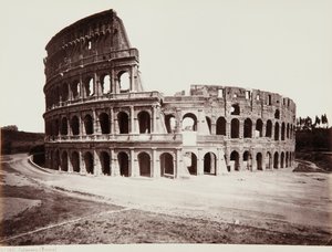 Le Colisée ou Amphithéâtre Flavien, Rome - Giorgio Sommer