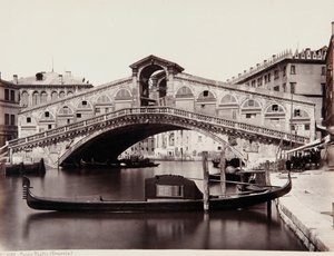 Le pont du Rialto à Venise