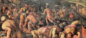 Défaite de Radagaisus à Fiesole - Giorgio Vasari