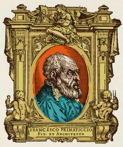 Portrait de Francesco Primaticcio dit Le Primatice (1504-1570) peintre, sculpteur et architecte. Il était membre de l