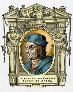 Portrait de Jacopo Sansovino - Giorgio Vasari