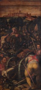 Assaut de Monteriggioni, 1563-1565 - Giorgio Vasari