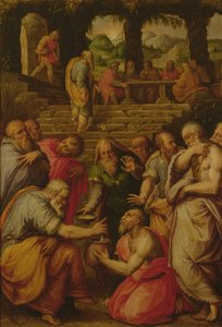 Les Miracles du Prophète Élisée - Giorgio Vasari
