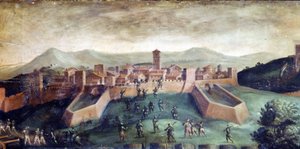 La capture de Casole, Italie - Giorgio Vasari