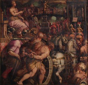 Triomphe après la victoire de Pise, 1563-1565 - Giorgio Vasari