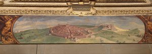 Vue de Lucignano, 1557-1558