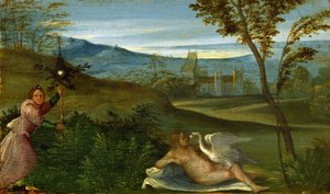 Leda et le cygne - Giorgione