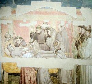 Le Deuil de Saint François - Giotto (c.1266 1337)