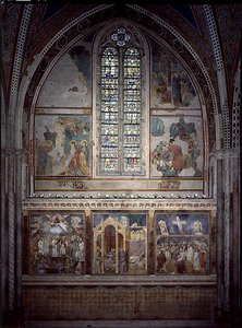 Scènes de la vie du Christ et le cycle de Saint François - Giotto (c.1266 1337)