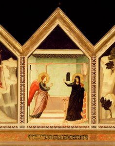 Annonciation, du Polyptyque de Sainte Réparate (détail)