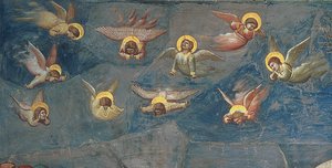 Détail de putti de La Lamentation du Christ