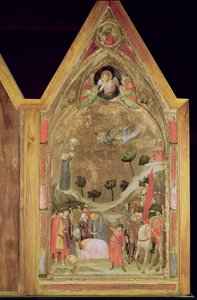 Le Martyre de Saint Paul, panneau droit du Triptyque Stefaneschi, vers 1320