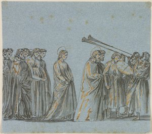 Procession Nuptiale de Marie et Joseph - Giotto di Bondone