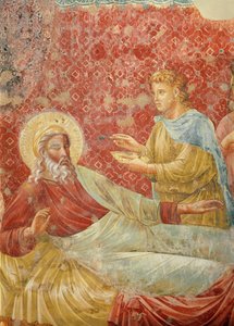 Isaac rejette Ésaü (détail) - Giotto di Bondone
