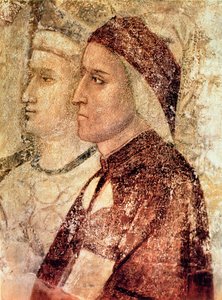 Paradis, détail de Dante Alighieri (1265-1321) vers 1336
