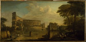 Vue du Colisée, Rome