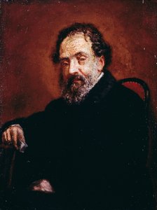 Portrait du peintre Enrico Carlo Augusto Scuri - Giovanni Carnovali
