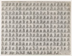 Speculum Romanae Magnificentiae : Petits portraits des papes de Christ à Sixte V, 1585