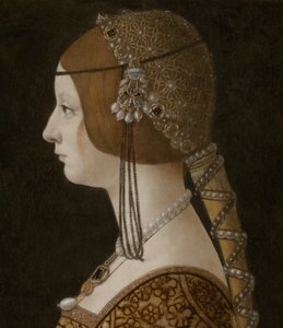 Blanca Maria Sforza - Giovanni Ambrogio de Predis