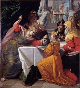 Salomé avec la tête de saint Jean-Baptiste sur un plateau d
