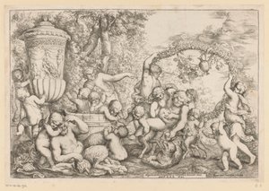 Bacchanale avec Silène