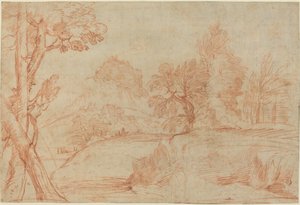 Paysage classique - Giovanni Angelo Canini