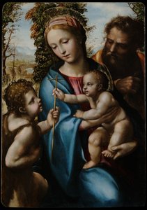 Sainte Famille avec le jeune Saint Jean